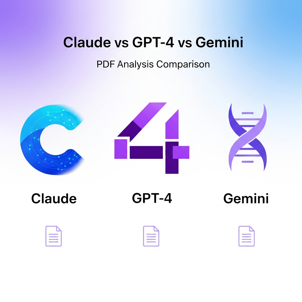 Claude vs GPT-4 vs Gemini: Which AI Handles PDFs Best? (2026)